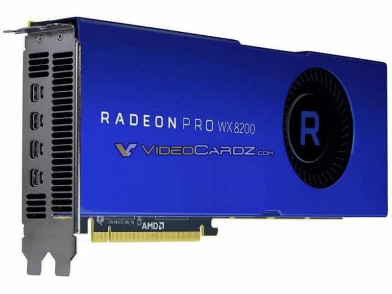 amd radeon Pro WX 8200