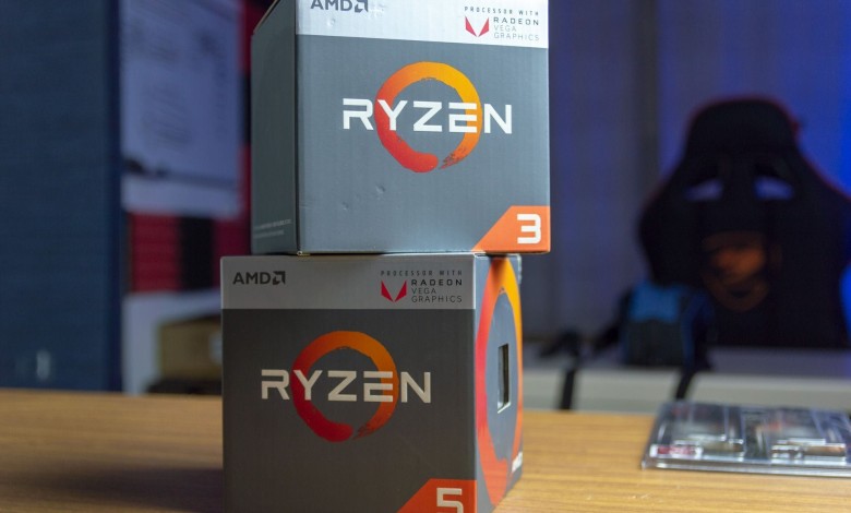 Kit AMD R3 2200G y R5 2400G 16