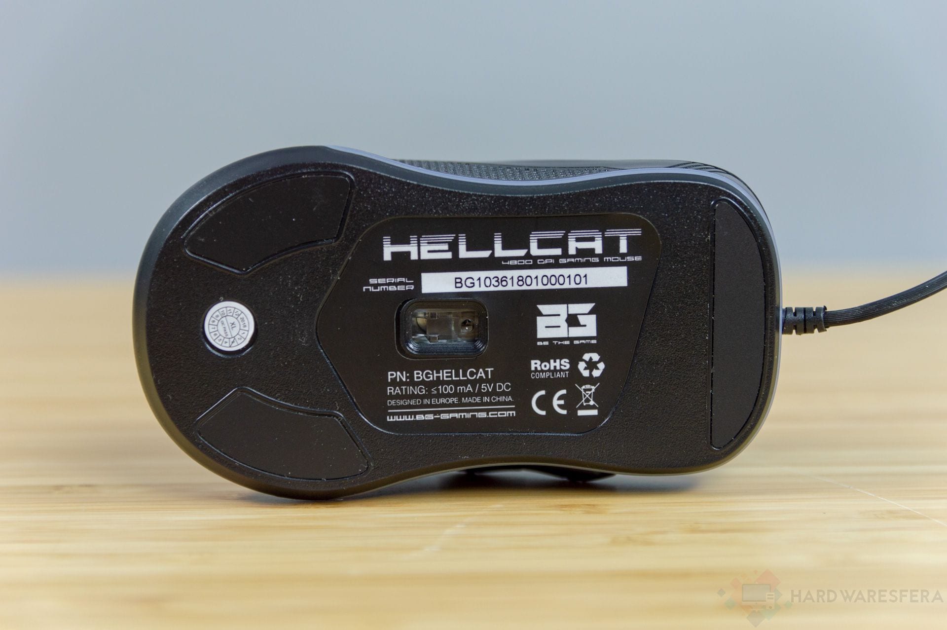 Ratón gamer BG HELLCAT 12