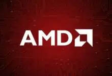 amd logo rojo