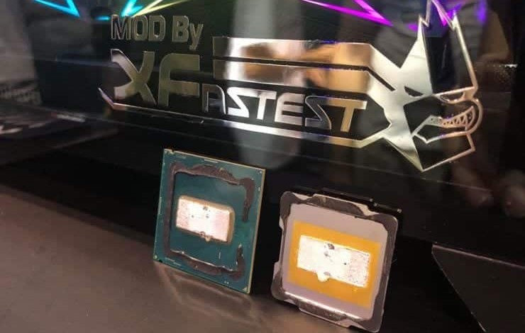 intel core i9 9900k die ihs