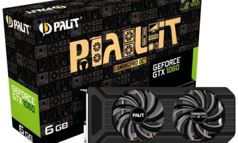 Palit 1060 6gb GDDR5X