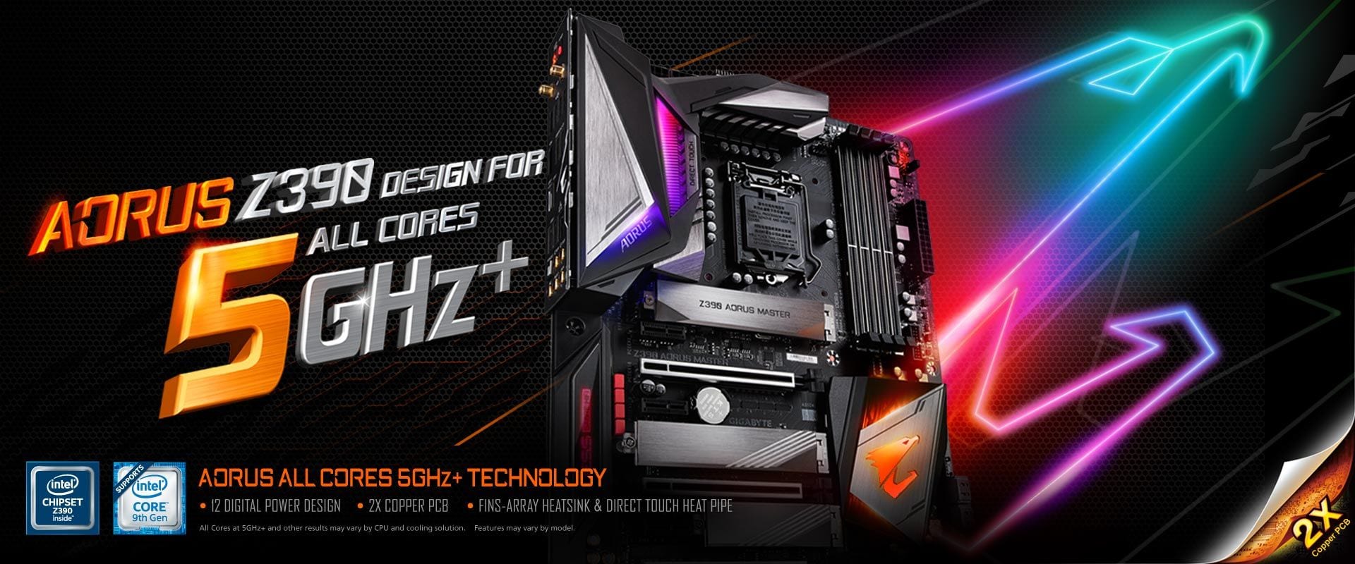 gigabyte z390 aorus gaming intel core i9 9900k