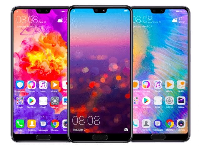 huawei p20 china smartphone