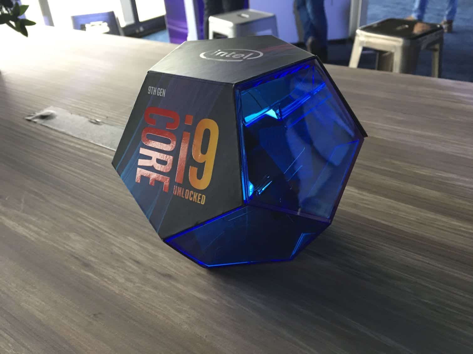 intel coffee lake core i9 9900k caja