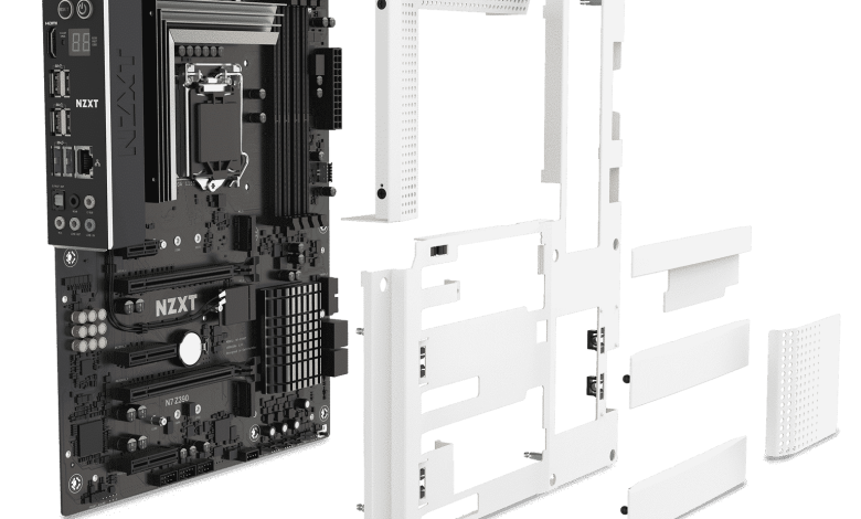 nzxt intel z390 chipset placa base