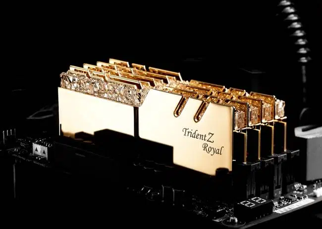 G.skill Trident Z Royal ddr4 gold
