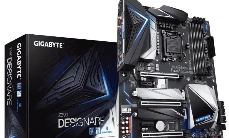 GIGABYTE Z390 DESIGNARE scaled
