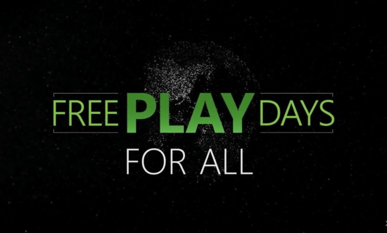 Xbox Live Free play days 1050x568