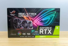Tarjeta grafica ASUS RTX 2080 ti STRIX 18