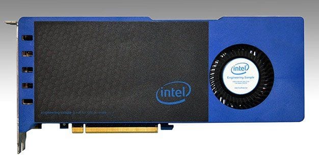 intel tarjeta grafica gpu larabee