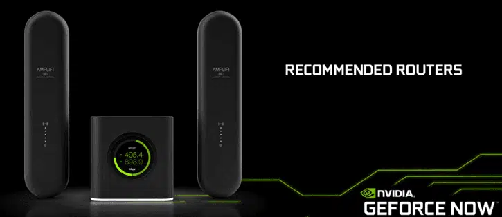 nvidia geforce now recommended routers