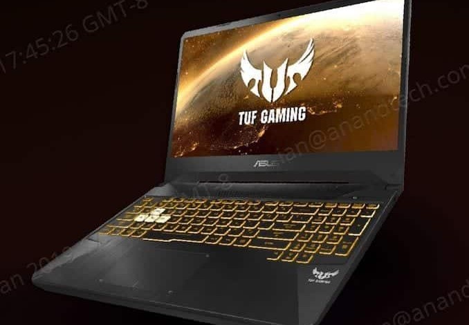 ASUS TUF PORTATIL CES 2019