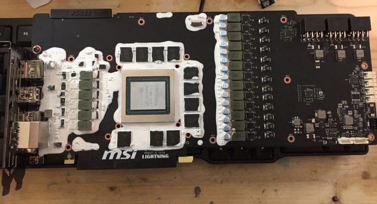 MSI RTX 2080 Ti Lightning Z pcb 1