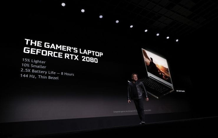 Portatiles Nvidia GeForce RTX mobility 1