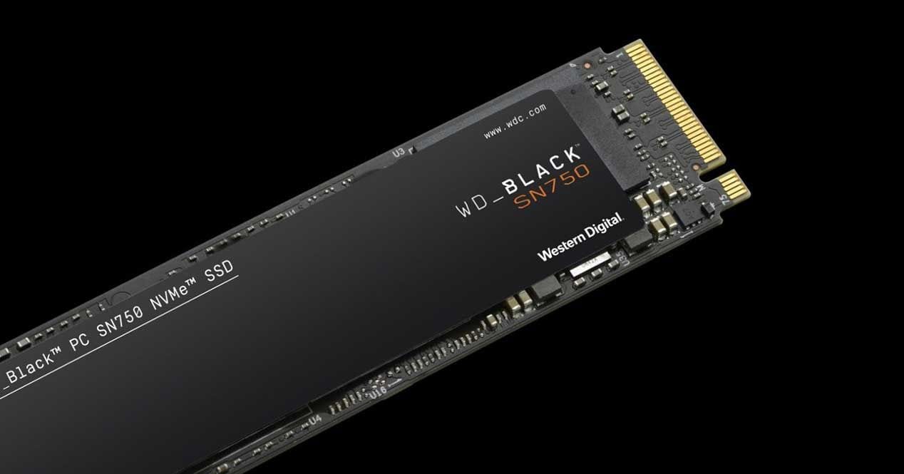 WD BLACK SN750 NVME SSD