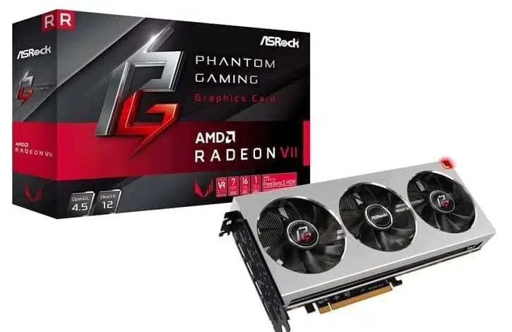 asrock radeon vii amd