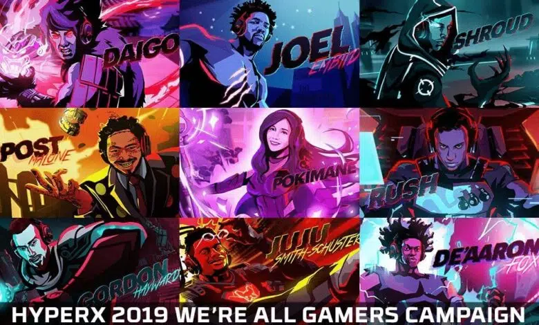 hyperx we are gamers