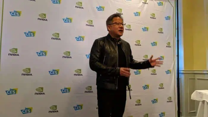 jen hsun huang ceo nvidia ces
