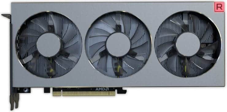 nvidia radeon vii frontal