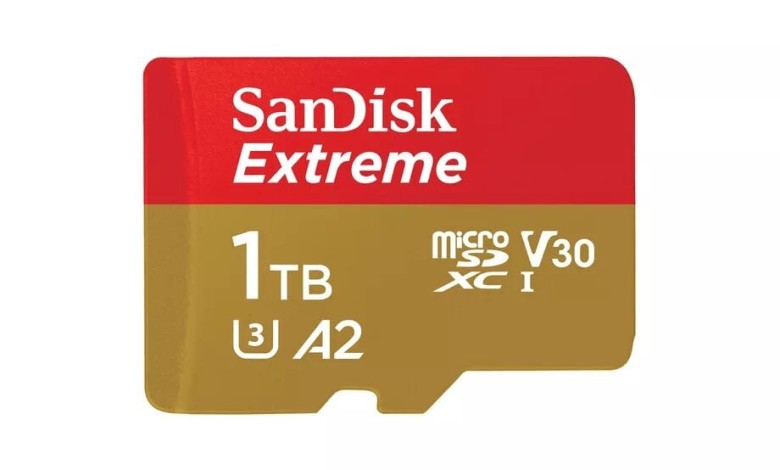 1TB SanDisk Extreme UHS I microSD