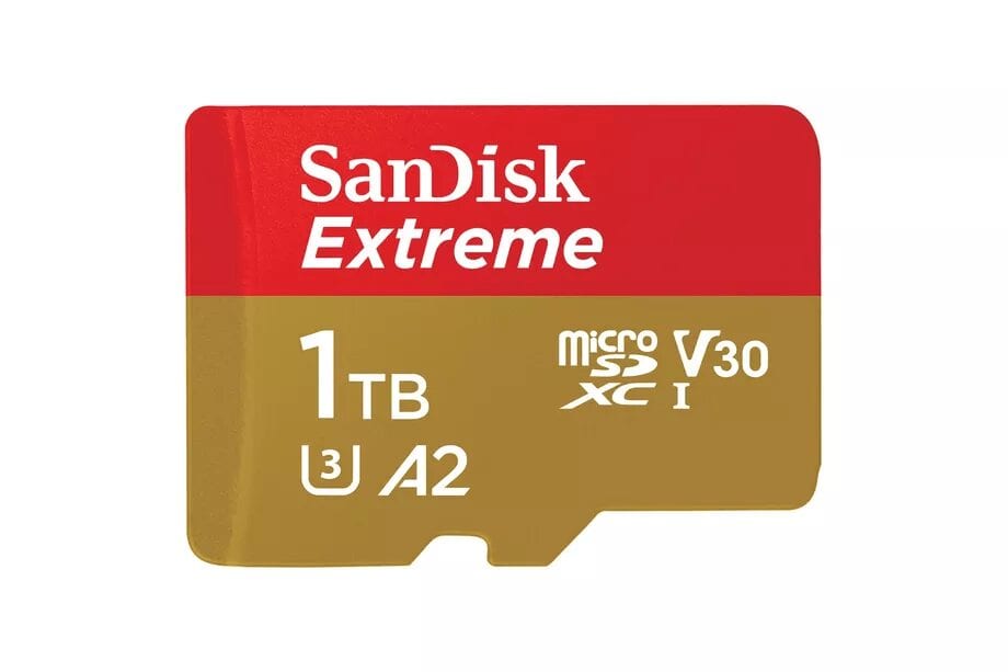 1TB SanDisk Extreme UHS I microSD