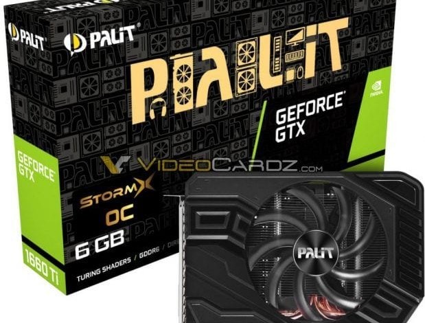 Palit GeForce GTX 1660 Ti StormX