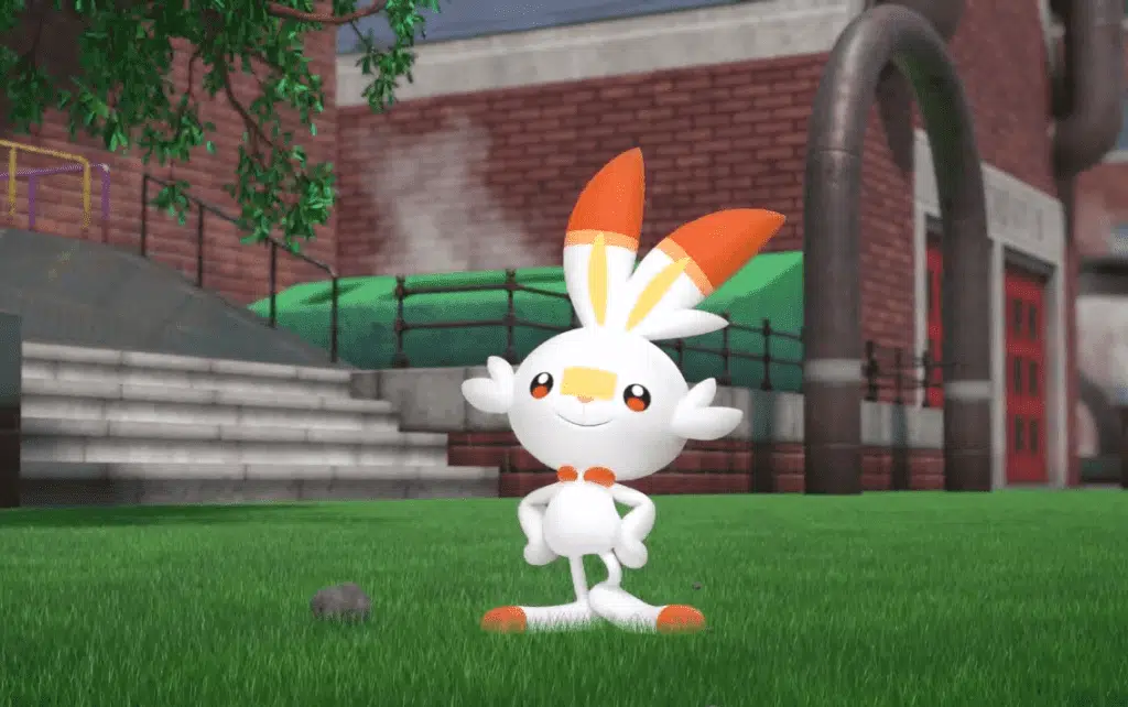 Pokémon espada y escudo scorbunny