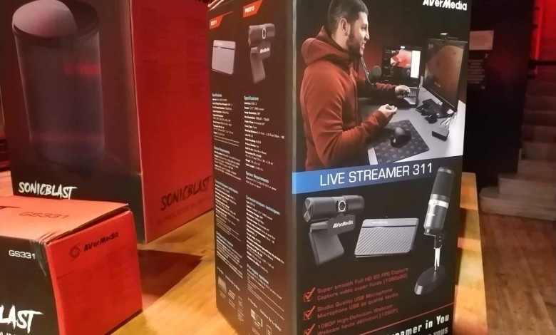 Avermedia Paquete Streaming scaled