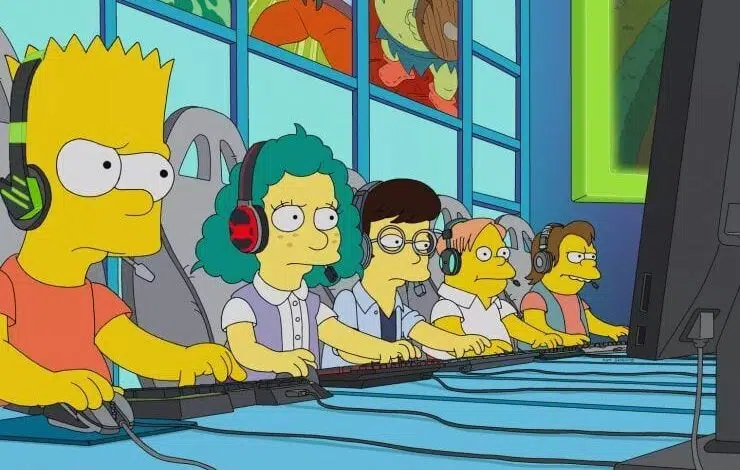 Los Simpsons League of Legends esports
