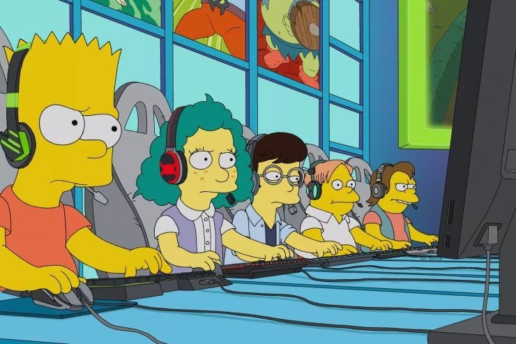 Los Simpsons League of Legends esports