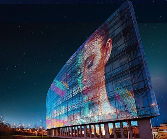 Película LED Transparente LG