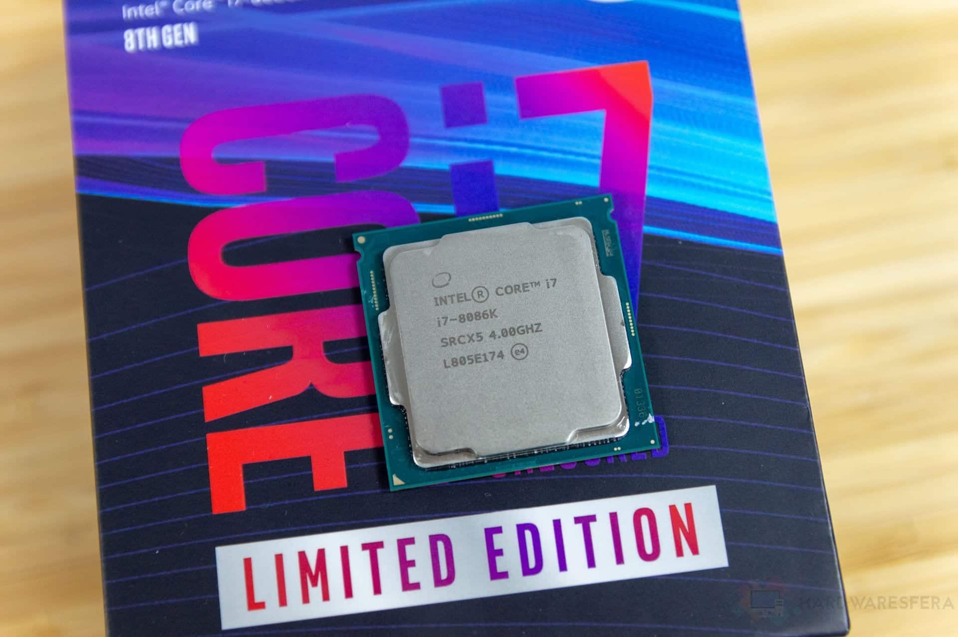 Procesador INTEL I7 8086k 10