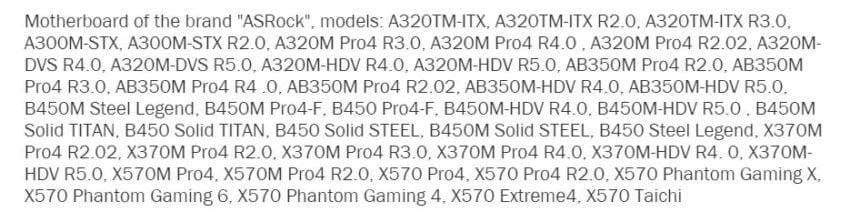asrock x570 amd ryzen 3000