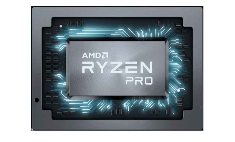 AMD Ryzen PRO Mobile Chip Shot Front scaled