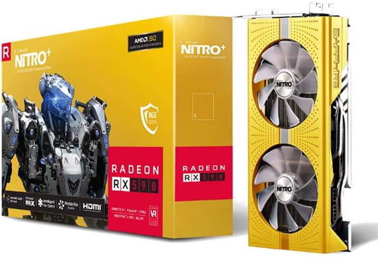 Sapphire RX 590 Nitro 50th Anniversary Edition