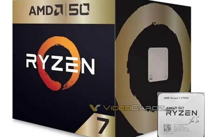 amd ryzen 7 2700x 50th anniversary lisa su