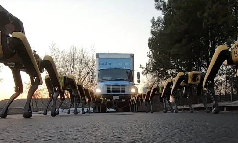 boston dynamics spotmini camion