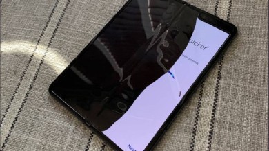 samsung galaxy fold pantalla rota