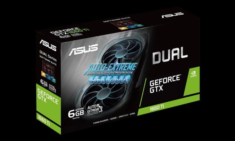 ASUS GTX 1660 Ti EVO