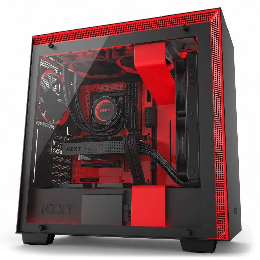 H700i Matte BlackRed Main System