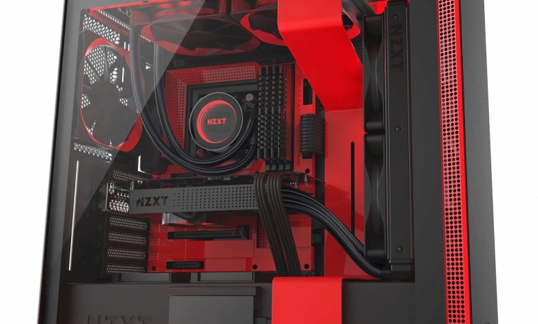 H700i Matte BlackRed Main System