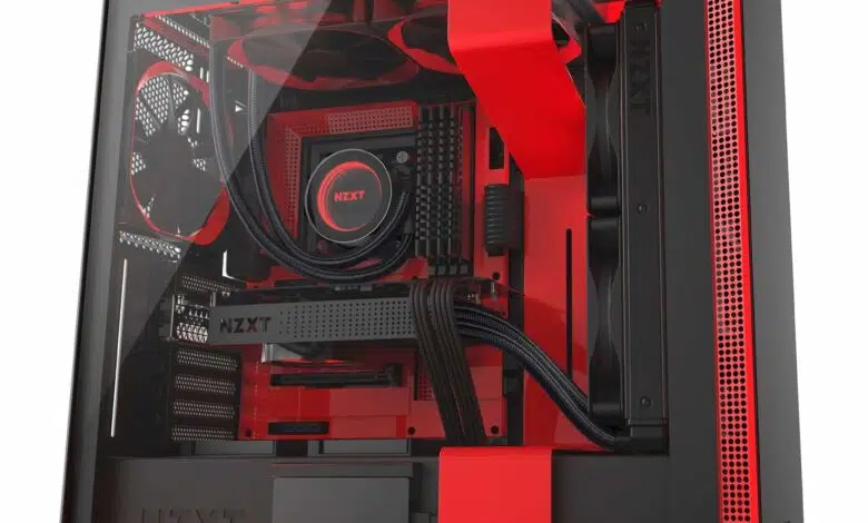 H700i Matte BlackRed Main System