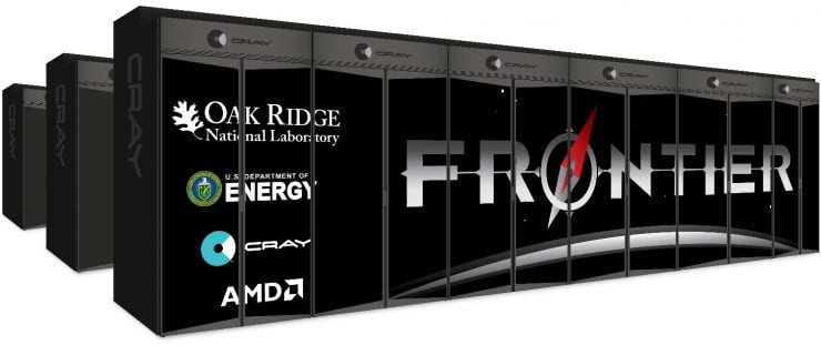 frontier superordenador amd epyc