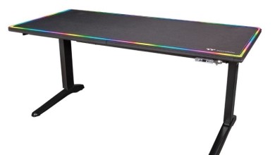 thermaltake Level 20 RGB Battlestation Gaming Desk gaming