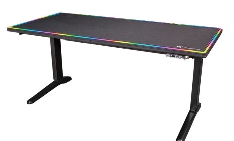 thermaltake Level 20 RGB Battlestation Gaming Desk gaming