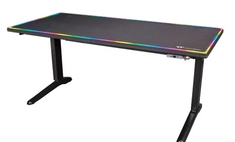 thermaltake Level 20 RGB Battlestation Gaming Desk gaming