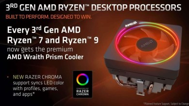 AMD Wraith Prism ryzen
