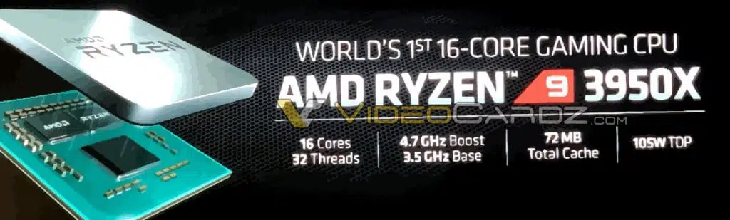 amd ryzen 9 3950x