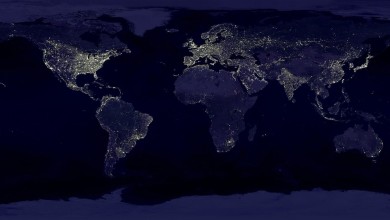 earth lights world 41949